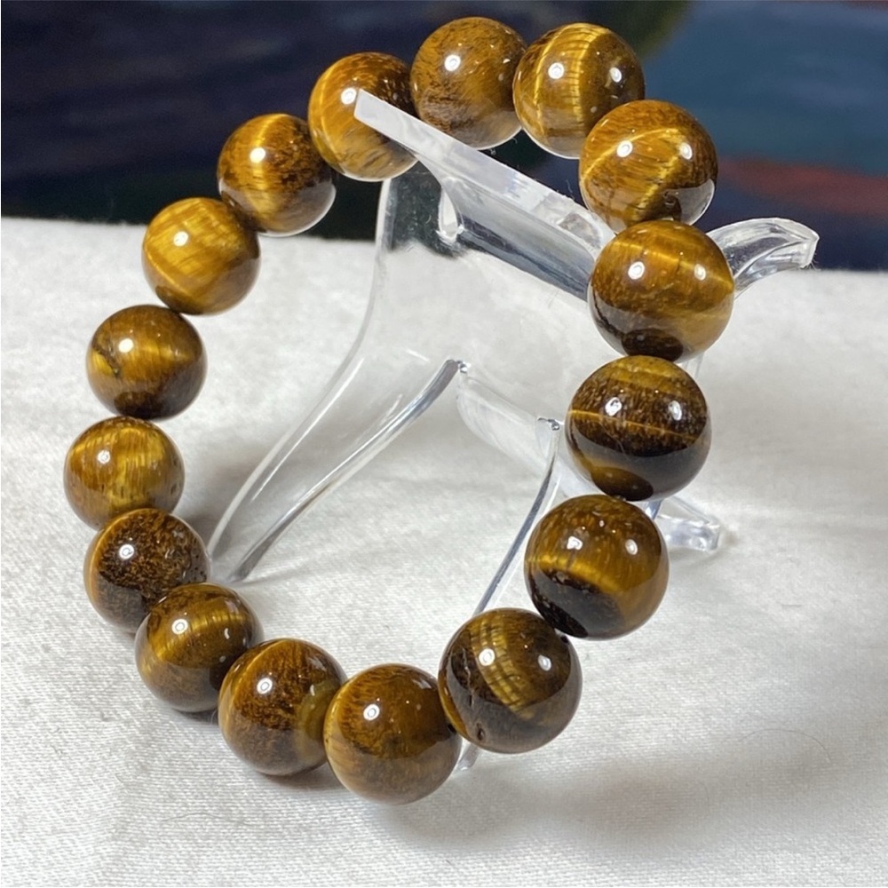 High Quality Tigers Eye Bracelet 12mm